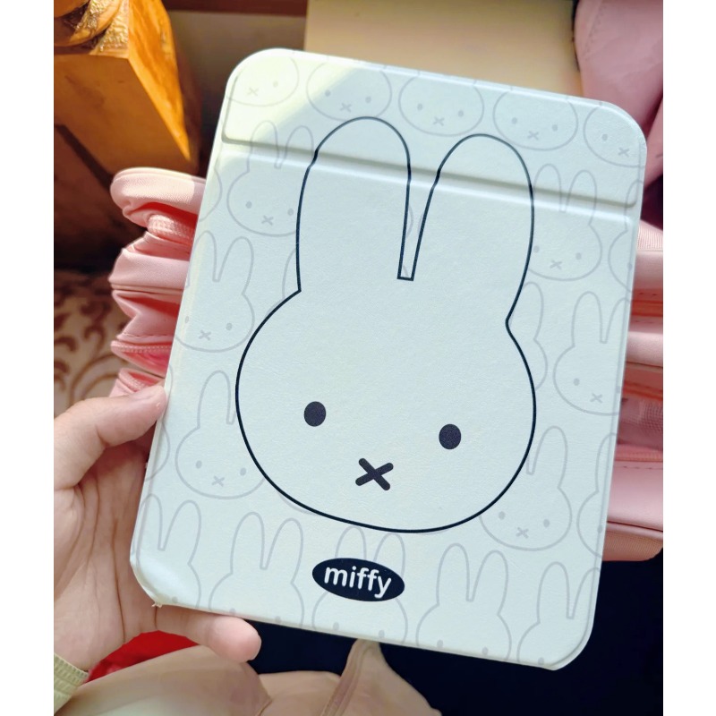 Travel Accessories Best - Espelho de Maquiagem Miffy Bunny Portátil