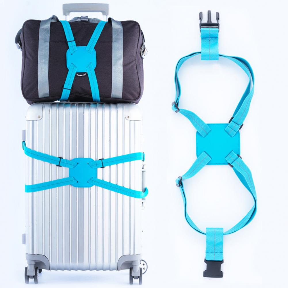 Travel Accessories Luggage Straps - Faixa Elástica Ajustável para Bagagem com