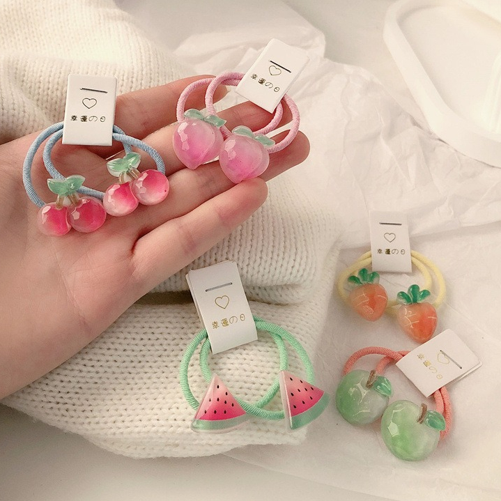 Travel Accessories For 10 Year Old Girl - Laços de cabelo de cenoura infantil,