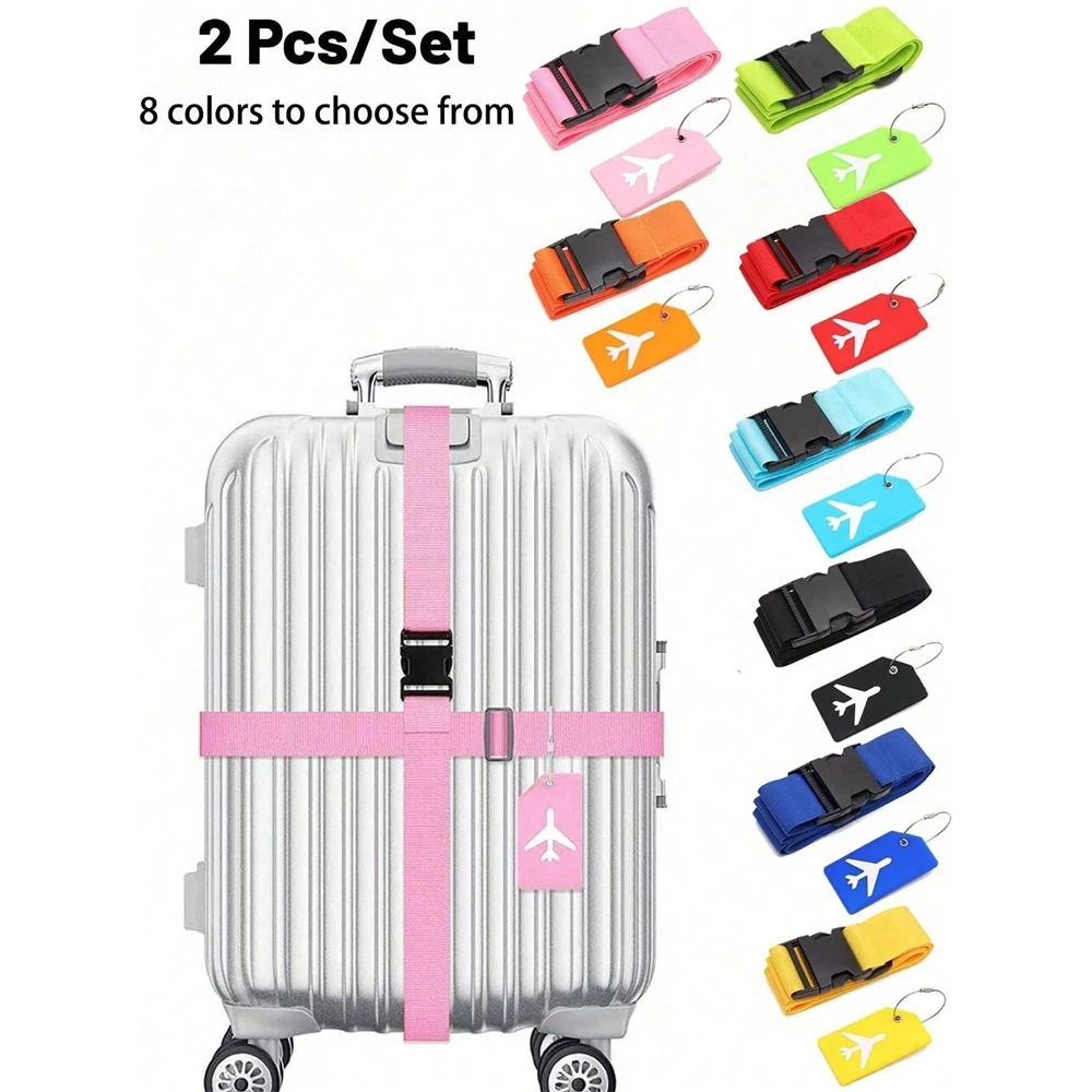 Travel Accessories Luggage Straps - Conjunto de alça de bagagem com