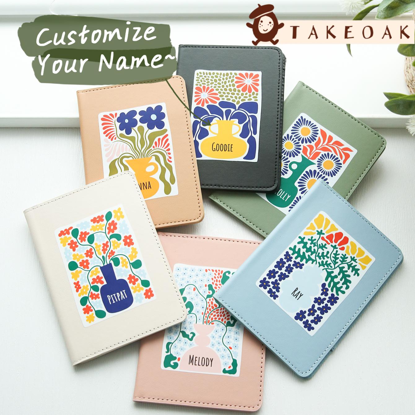Travel Accessories For Young Women - Capa de Passaporte Personalizada com Nome