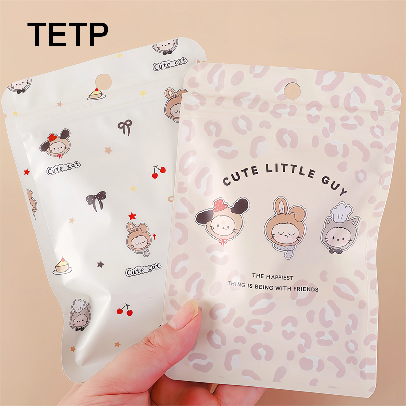Reusable Zip Bag - Tepp 100 pçs folha de alumínio