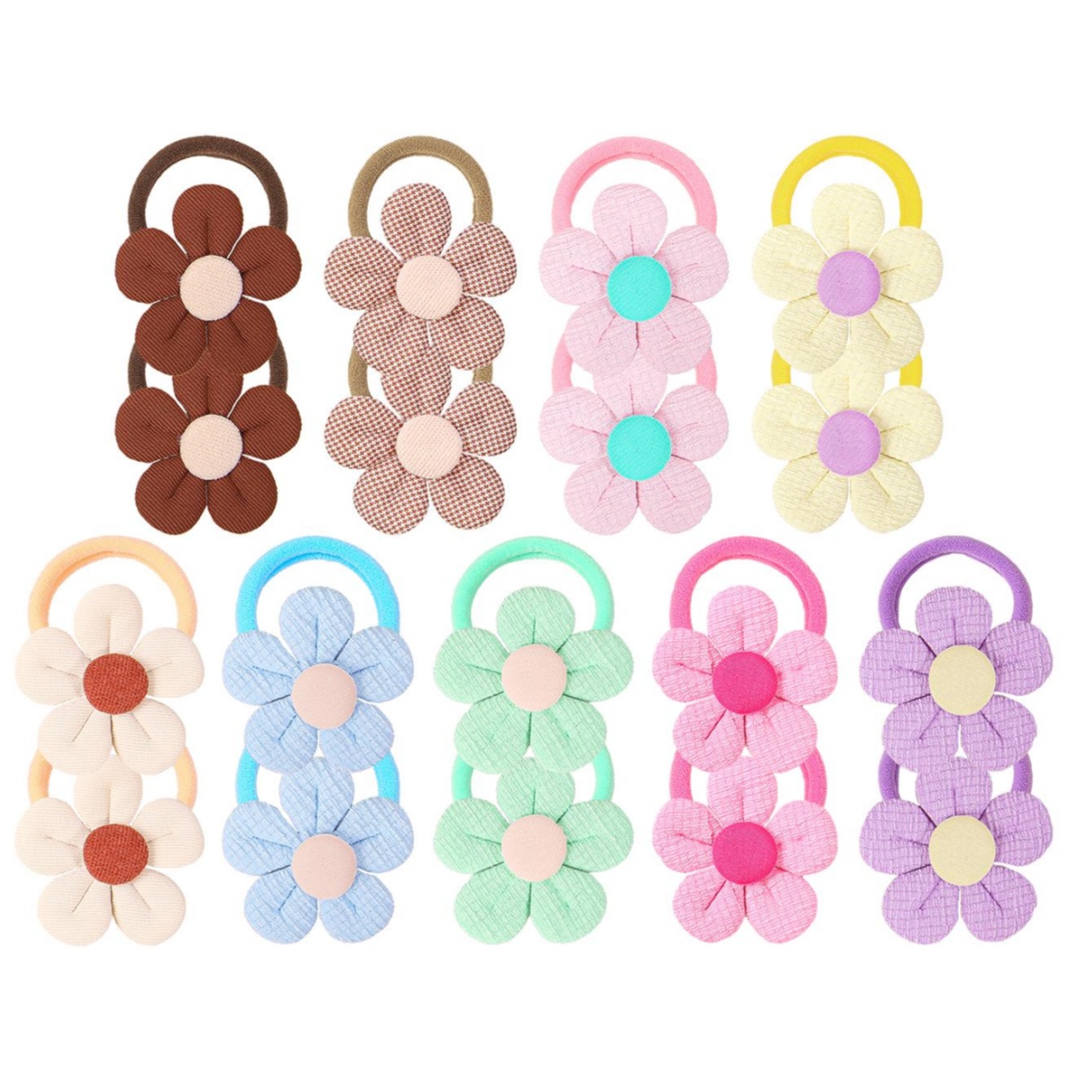 Travel Accessories For 10 Year Old Girl - 18 pçs girassol laços de cabelo