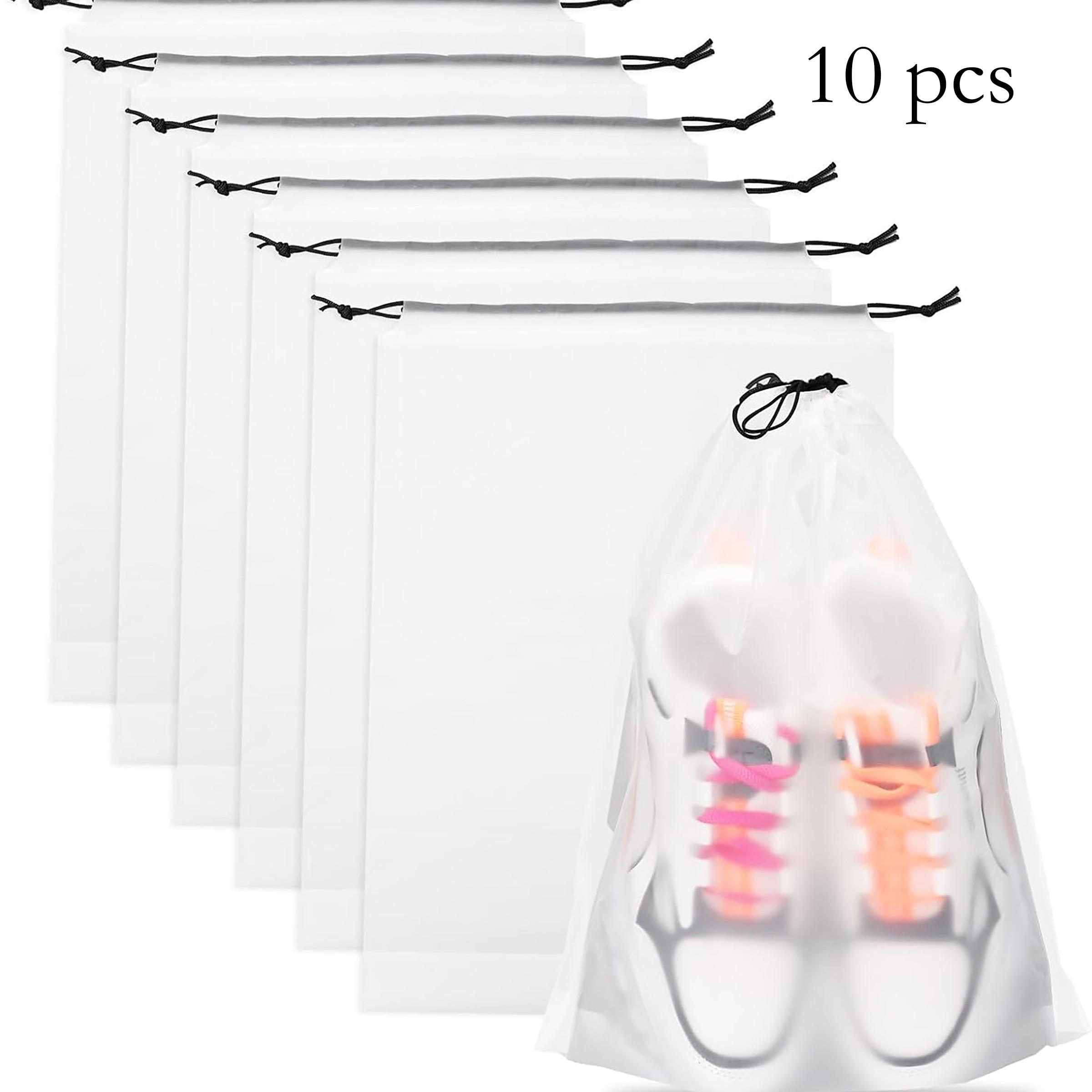 Reusable Zip Bag - Pacote com 10 Sacos para Sapatos