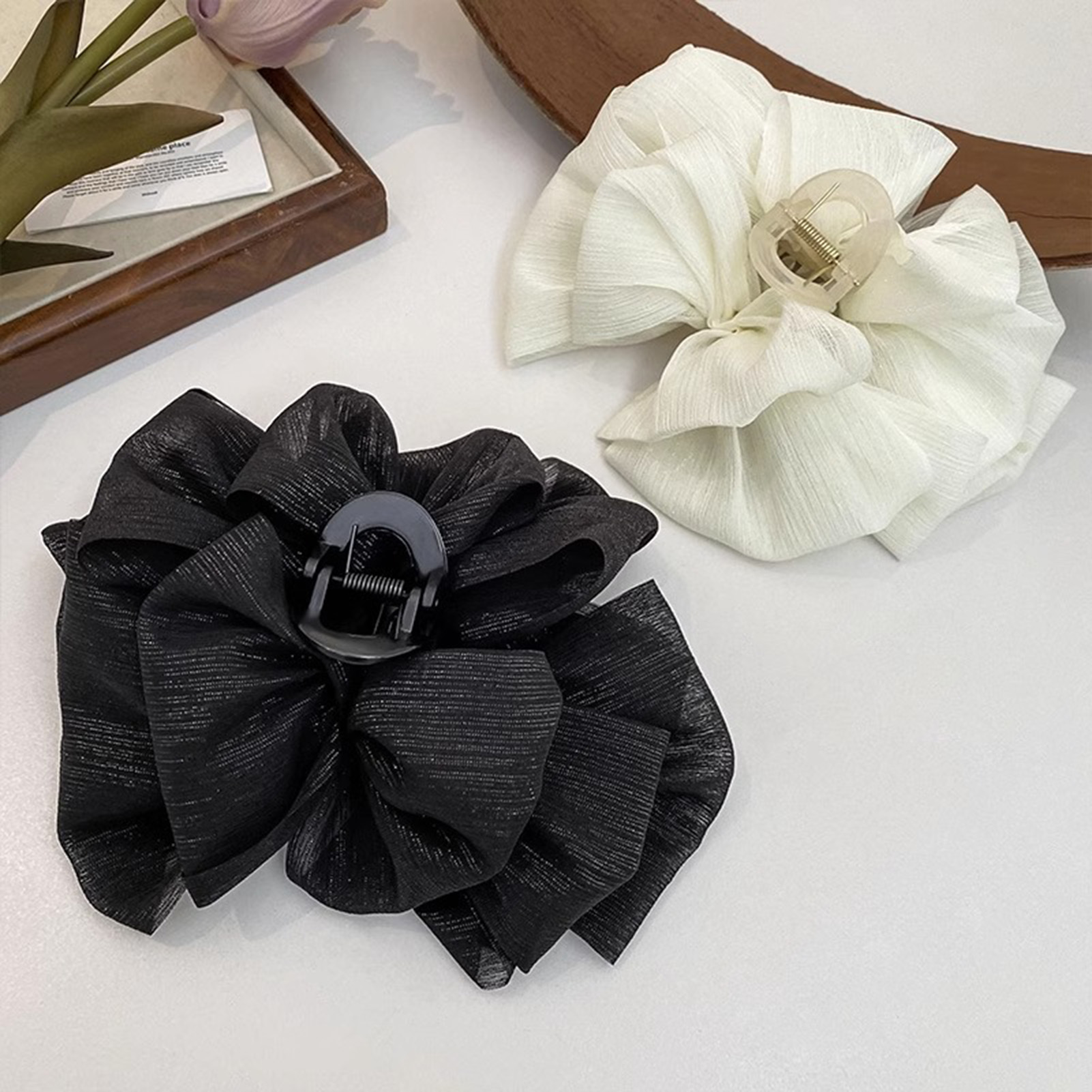 Travel Accessories Shops - Elegante arco garra de cabelo para
