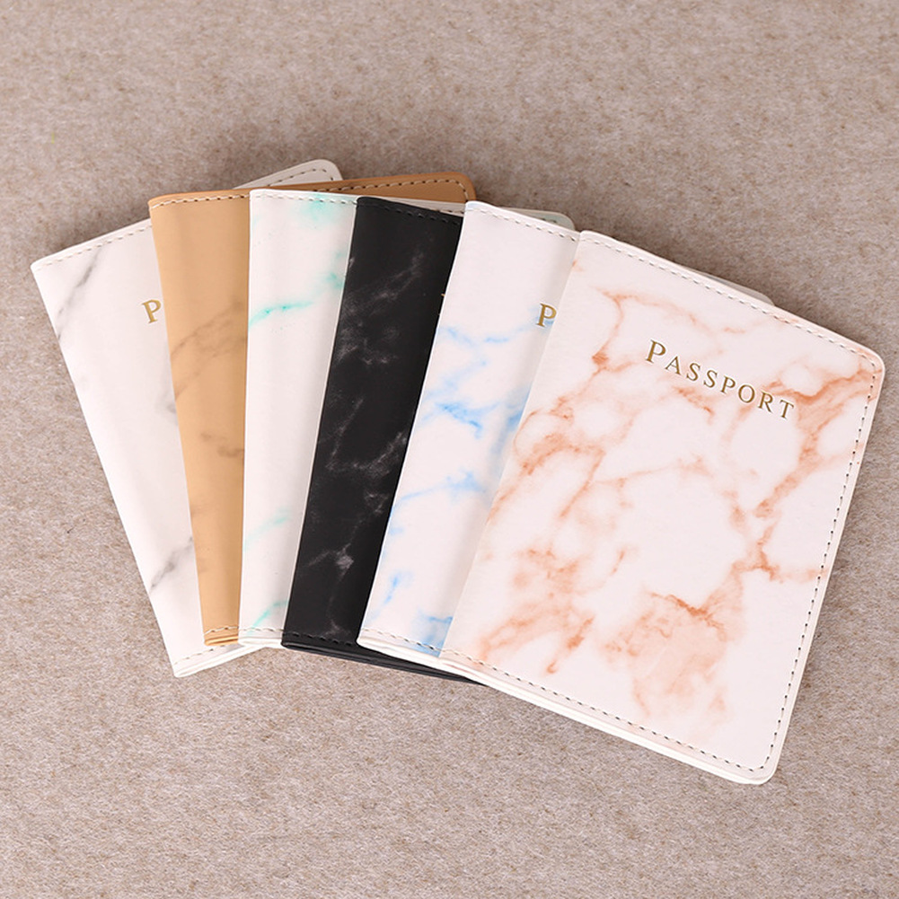Travel Accessories Pouch For Women - Capa de passaporte de couro PU