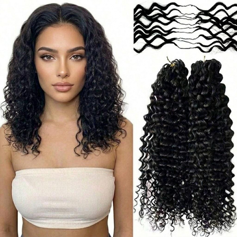 Travel Accessories For Women - Extensões de Cabelo Sintético com Ondas