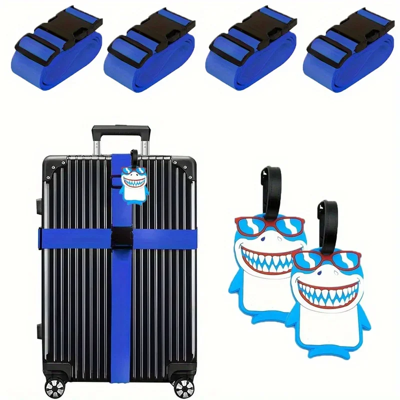 Travel Accessories Luggage Straps - 6 pacote de alças de bagagem