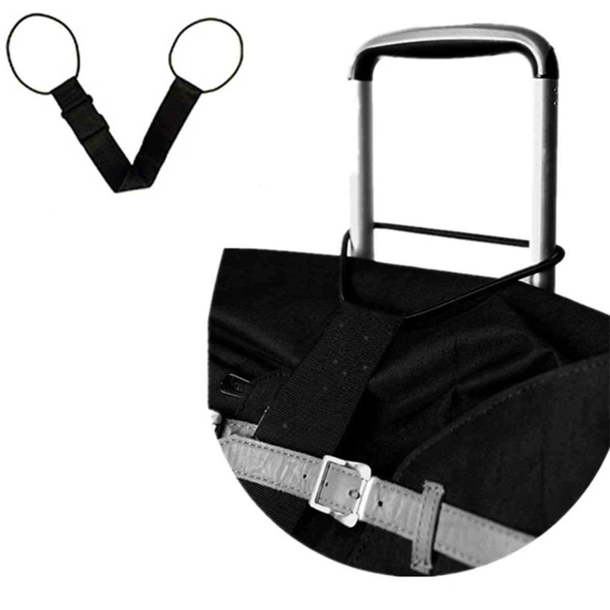 Alça ajustável para adicionar  - Travel Accessories Luggage Straps avaliação e preço