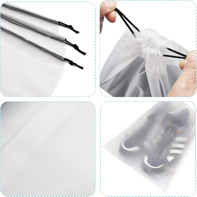 5/10 pçs sacos de cordão de ar - Reusable Zip Bag avaliação e preço