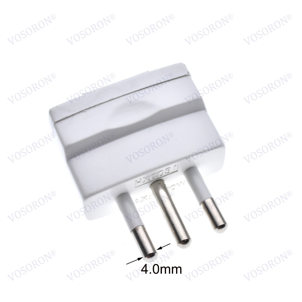 Europeu 2 pin 4.0mm a Itália m - Travel Accessories Best avaliação e preço