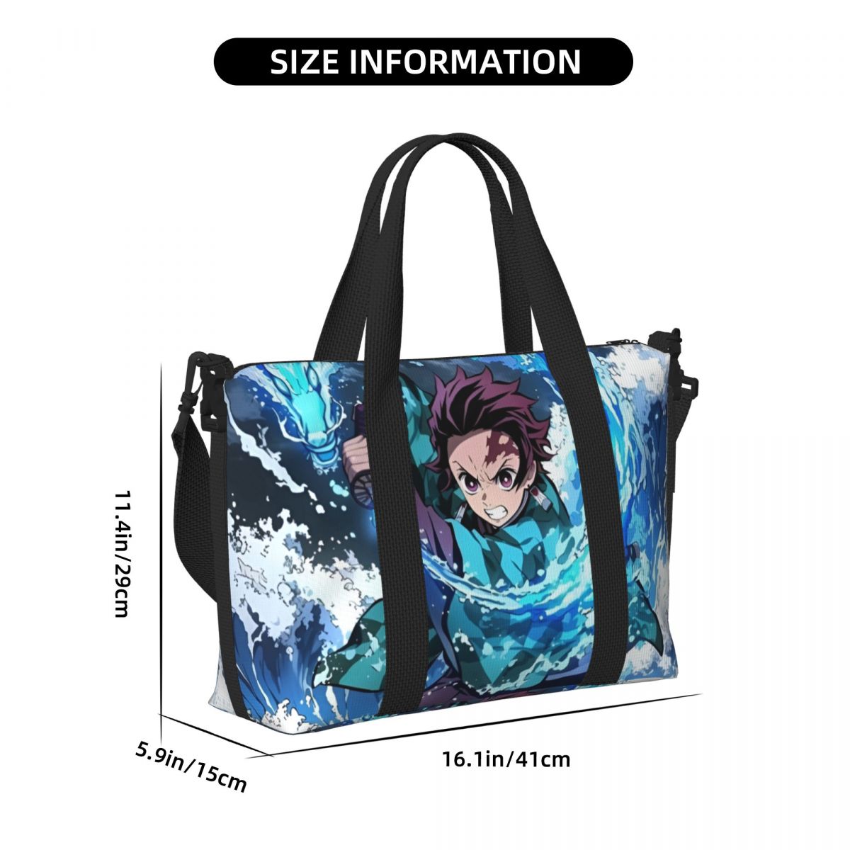 Bolsa de praia D-Demons Slayer - Travel Accessories Shops avaliação e preço