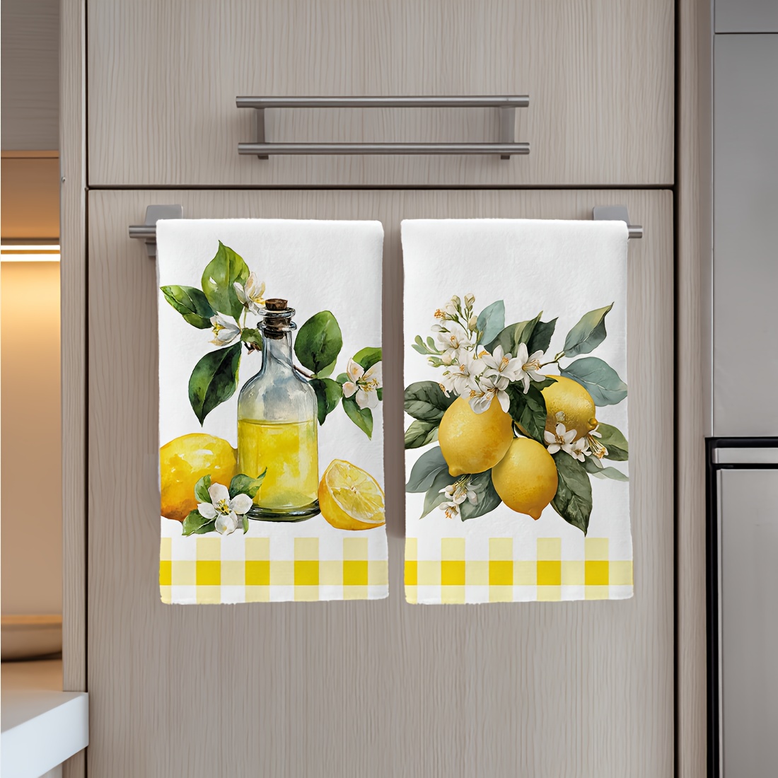 2 peças, pano de cozinha com p - Travel Accessories Best avaliação e preço