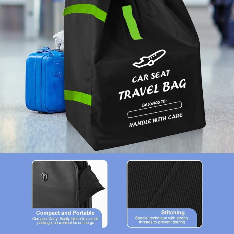 Capa de verificação para portã - Car Seat Travel Bag avaliação e preço