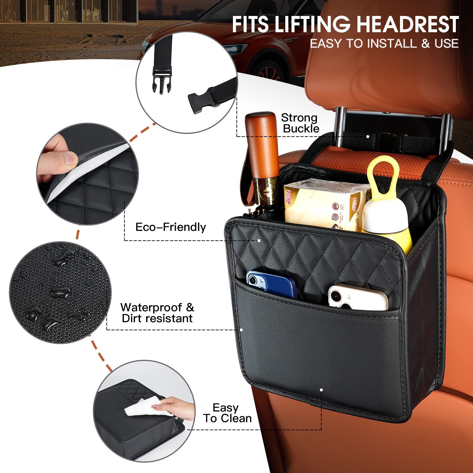 Organizador de Banco Traseiro  - Car Seat Travel Bag avaliação e preço
