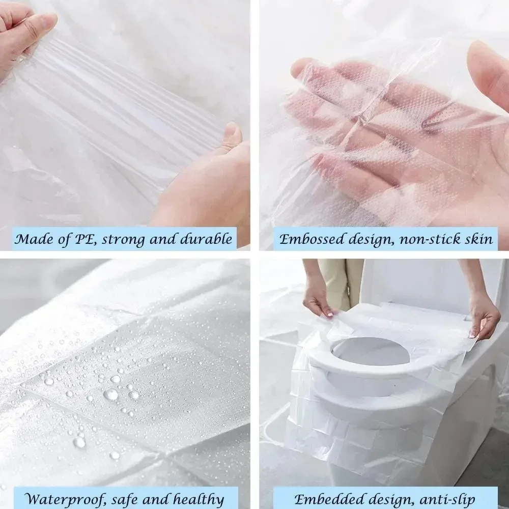 10/50 pçs biodegradável descar - Travel Accessories Store avaliação e preço