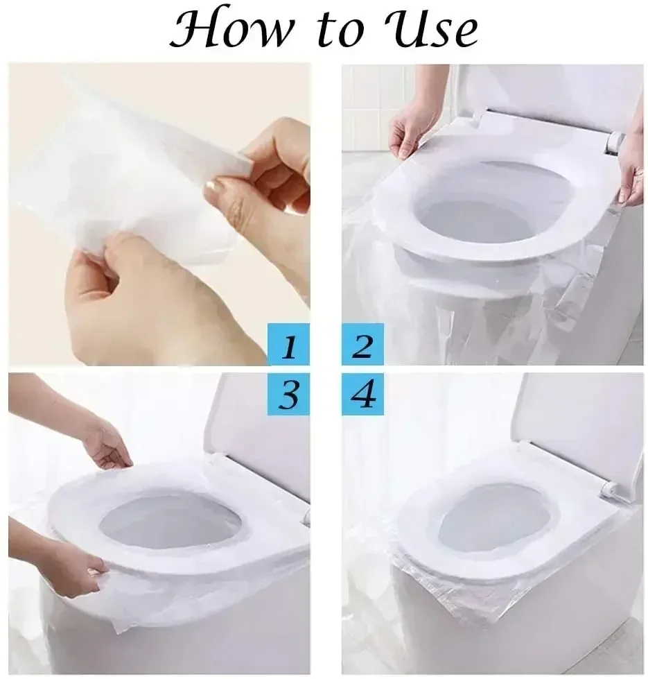 10/50 pçs biodegradável descar - Travel Accessories Store avaliação e preço