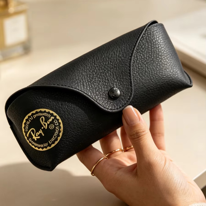 Estojo de Couro Ray-Ban para Ó - Travel Accessories Pouch For Women avaliação e preço