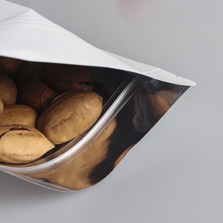 100 Sacos de Papel Branco com  - Reusable Zip Bag avaliação e preço