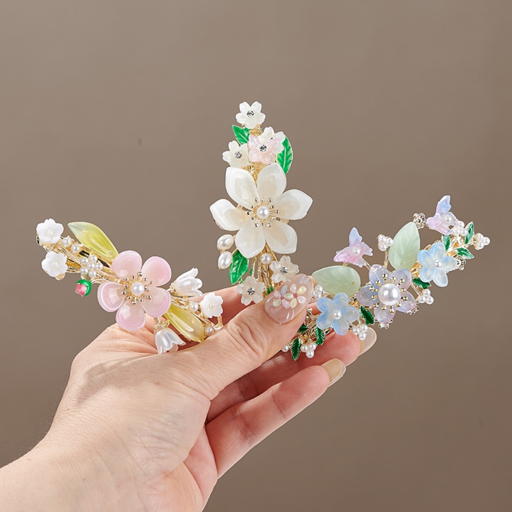 Presilha de Cabelo Floral Esti - Travel Accessories For Women avaliação e preço