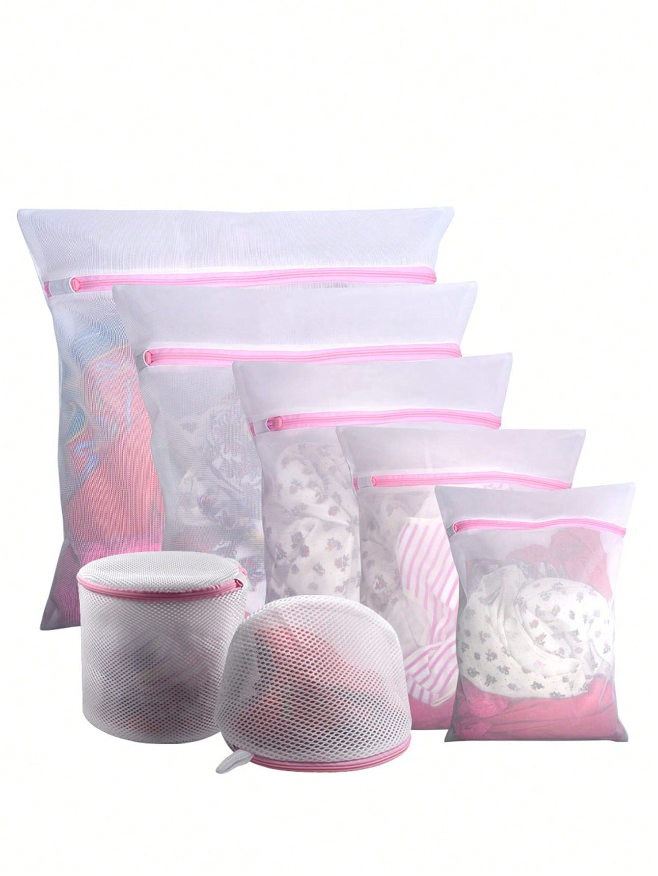 Conjunto de 3 Sacos de Lavagem - Reusable Zip Bag avaliação e preço