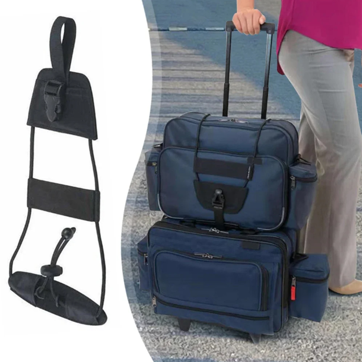 Cinta de Conexão para Bagagem  - Travel Accessories Luggage Straps avaliação e preço