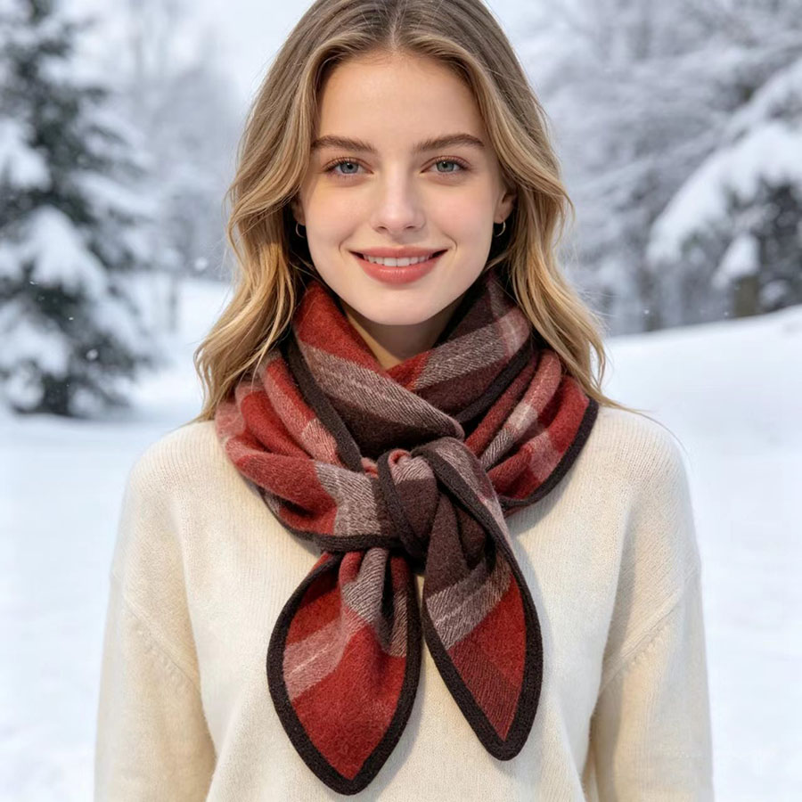 Cachecol de Inverno 100% Lã pa - Travel Accessories For Women avaliação e preço
