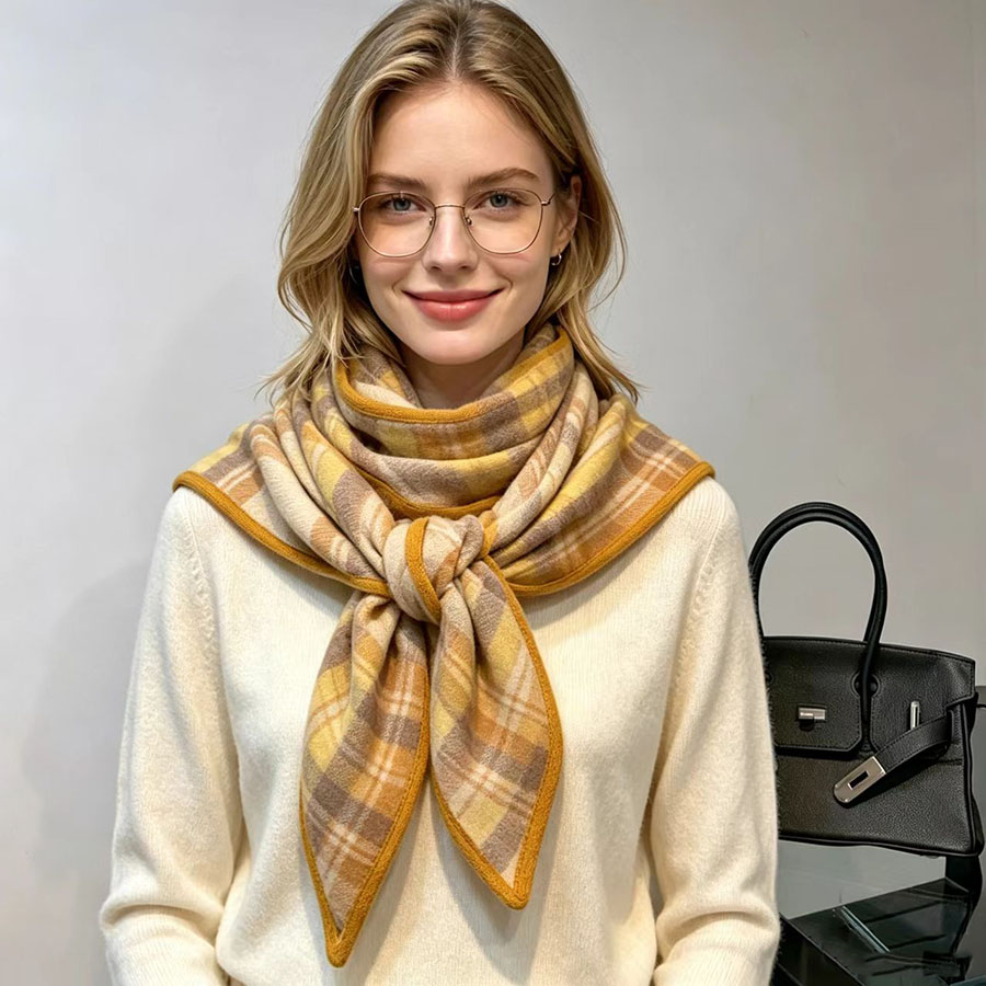 Cachecol de Inverno 100% Lã pa - Travel Accessories For Women avaliação e preço