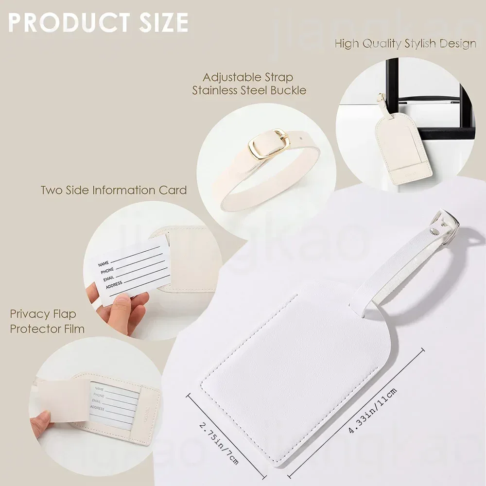 Etiqueta de bagagem pu persona - Travel Accessories To Gift avaliação e preço