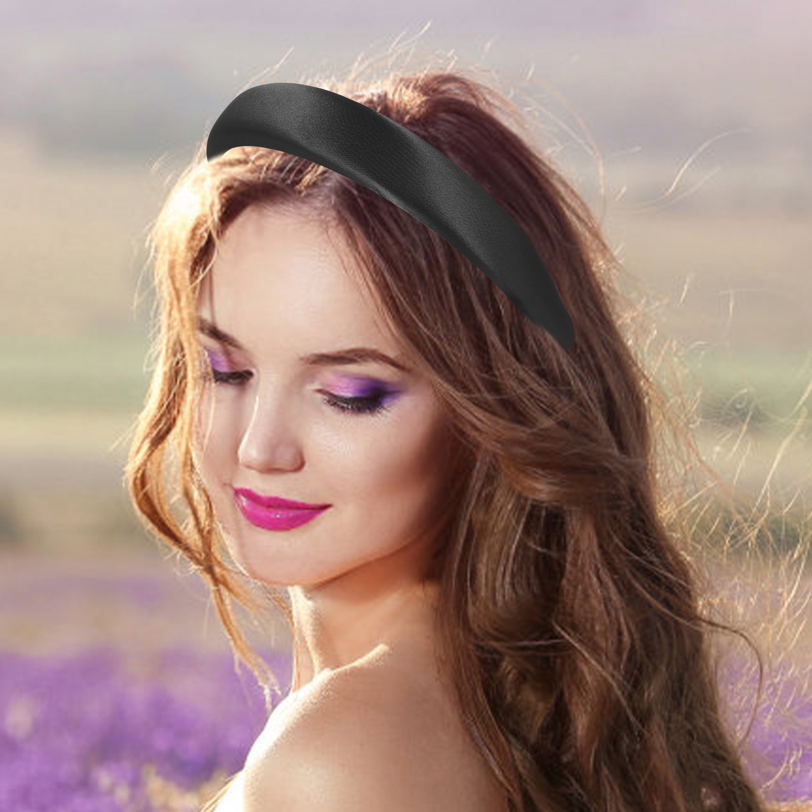 Faixa de Cabelo de Cetim para  - Travel Accessories Shops avaliação e preço