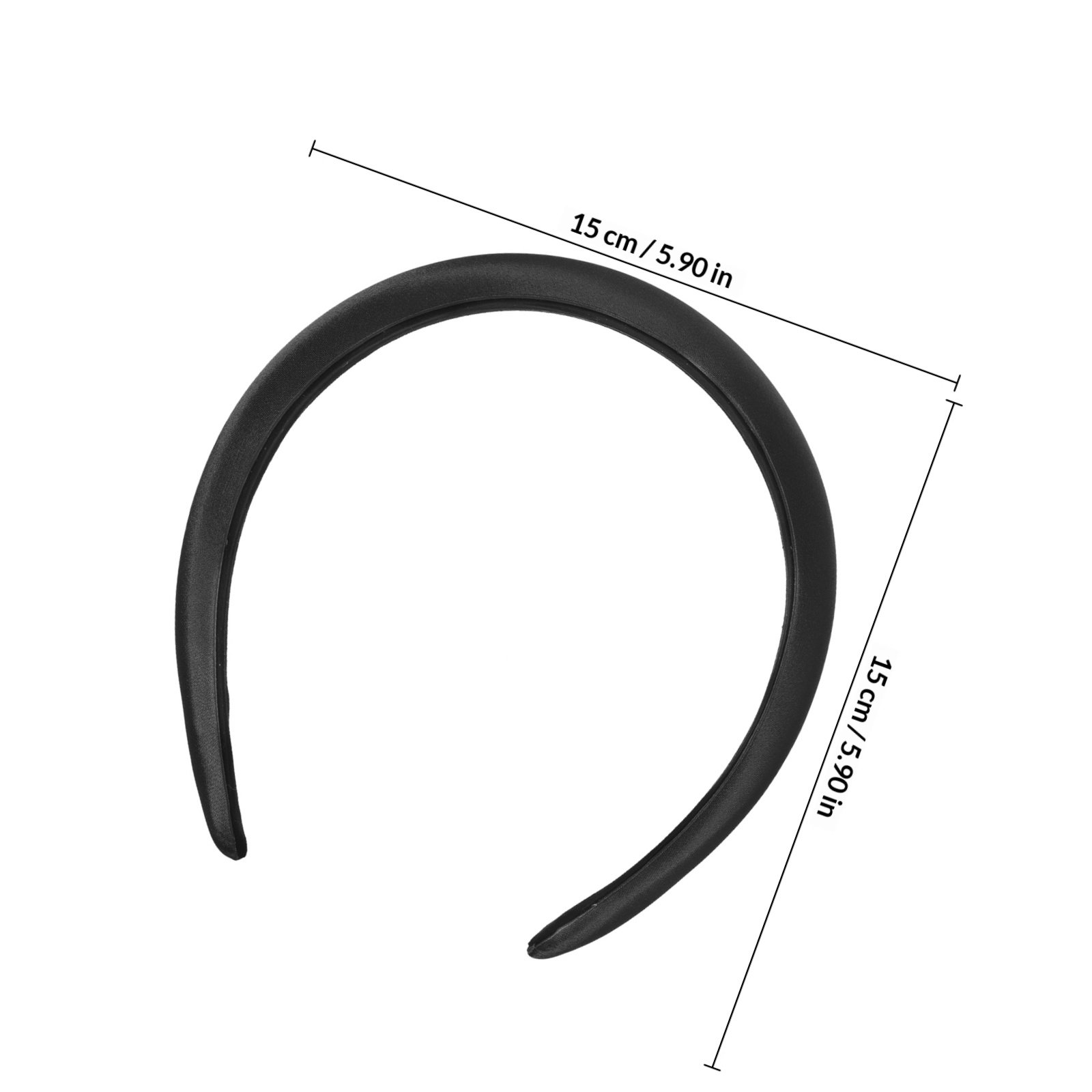 Faixa de Cabelo de Cetim para  - Travel Accessories Shops avaliação e preço