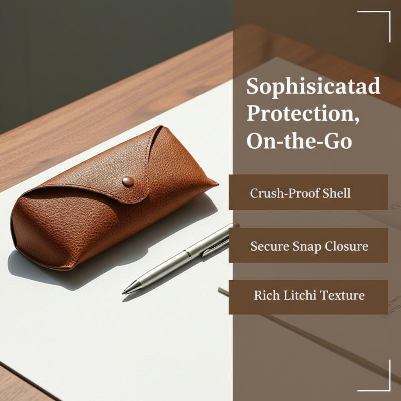 Estojo de Óculos de Sol em Cou - Travel Accessories Pouch For Women avaliação e preço