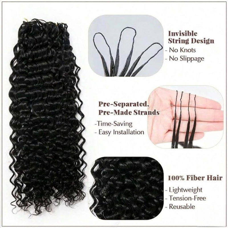 Extensões de Cabelo Sintético  - Travel Accessories For Women avaliação e preço