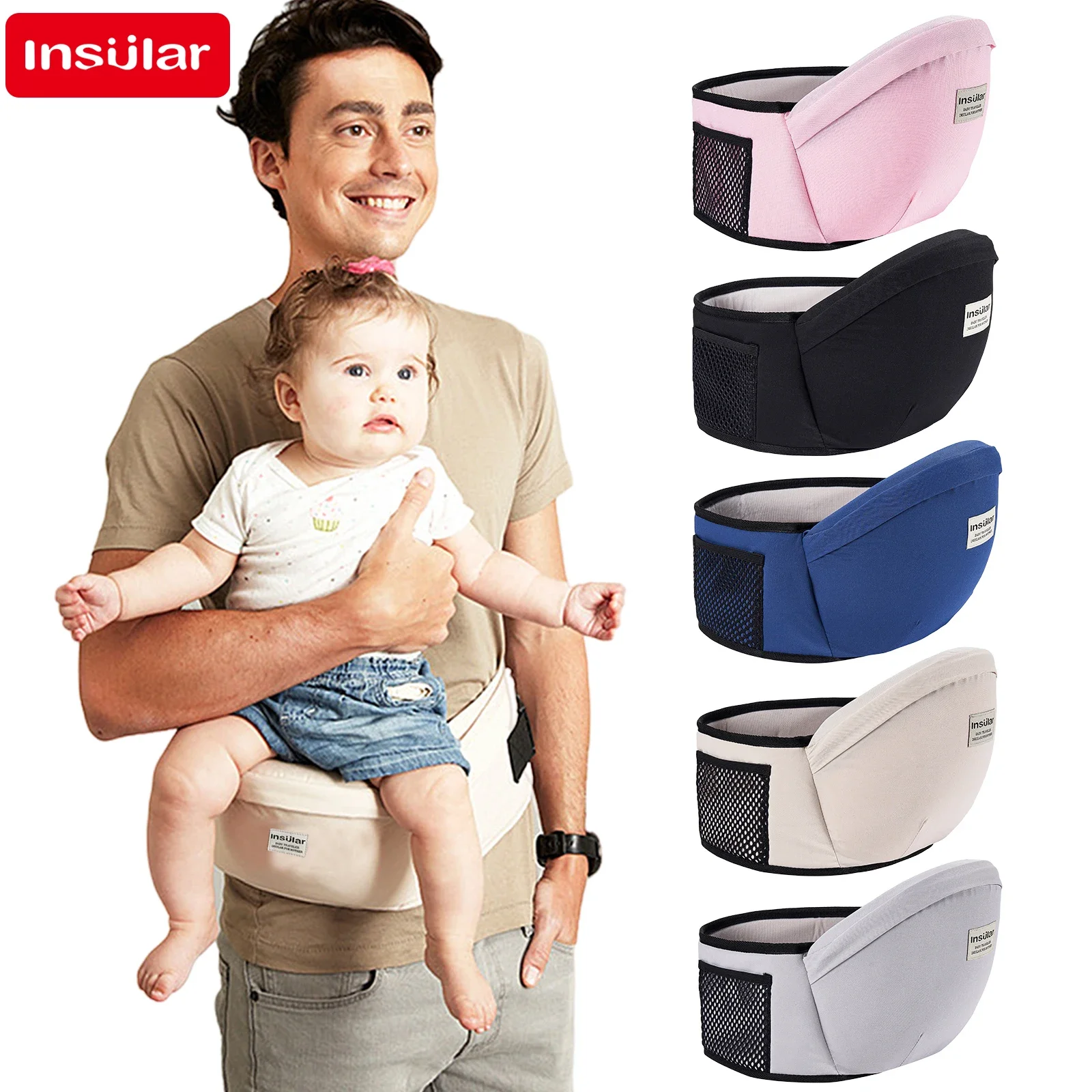 Engrossado assento quadril do  - Travel Accessories For 3 Year Old avaliação e preço
