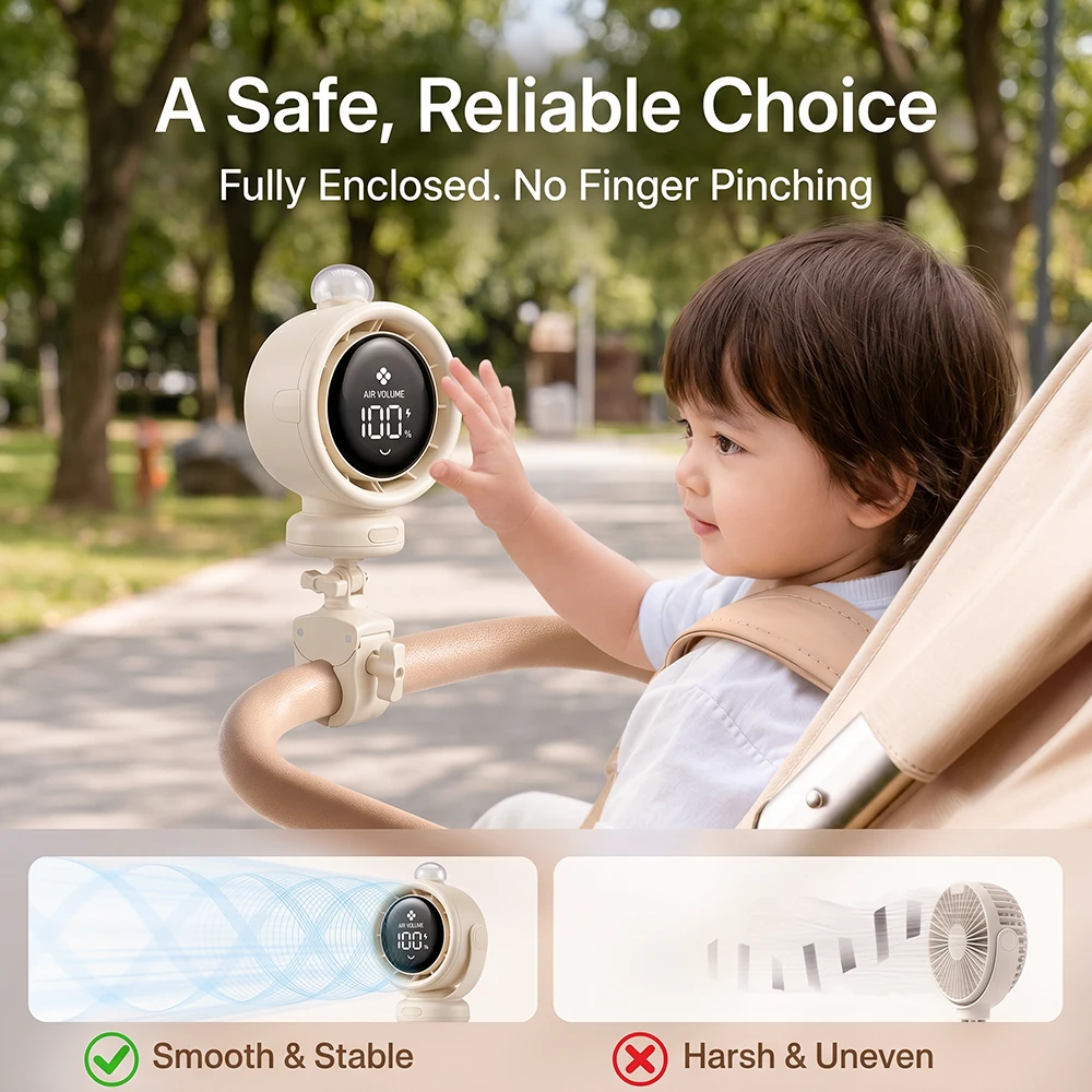 Novo Ventilador Portátil para  - Car Seat Travel Bag avaliação e preço